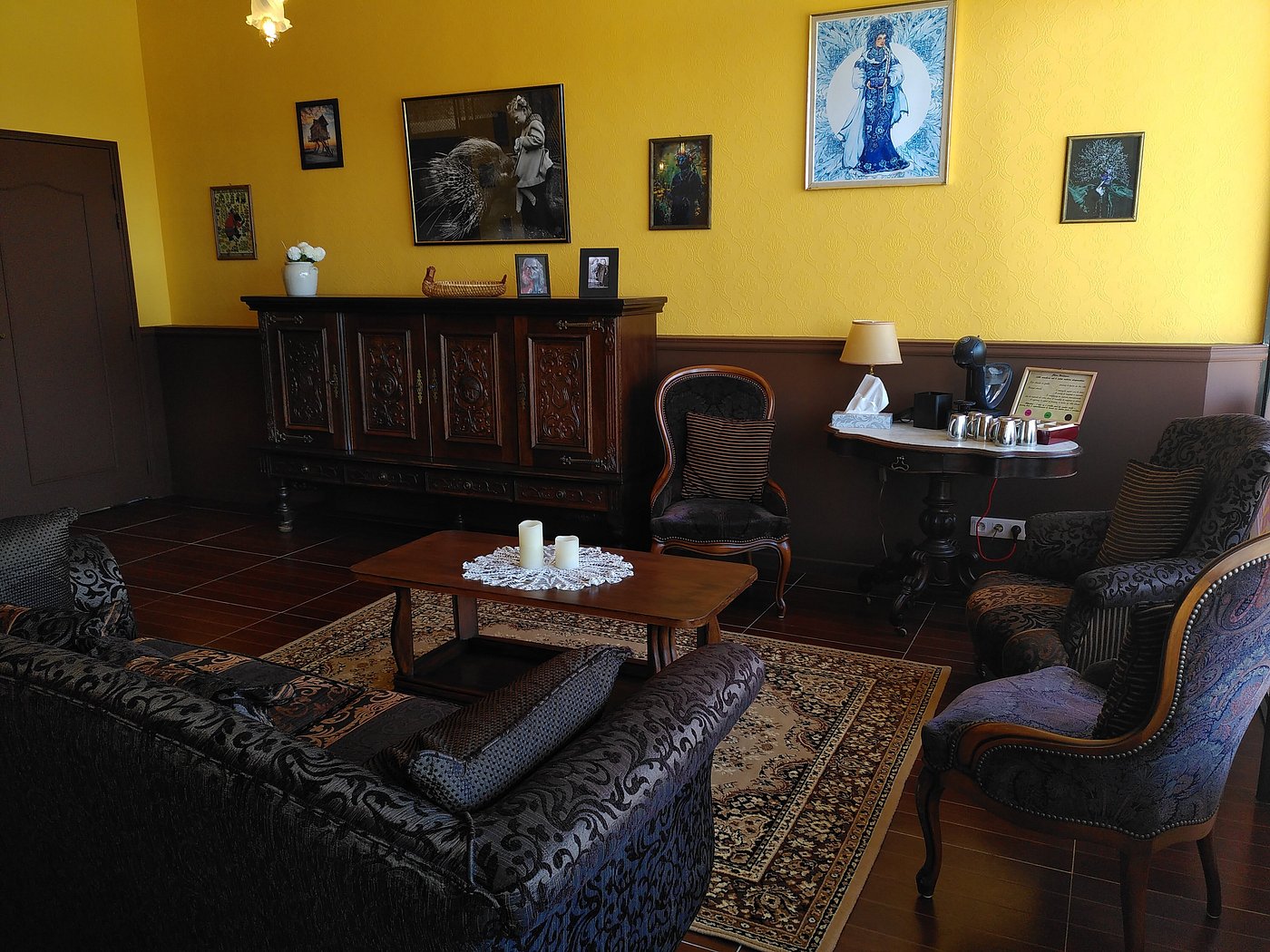 L'intérieur de l'Isba